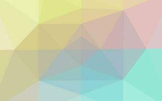 Light Blue, Yellow vector polygon abstract background.