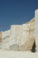 photographic documentation of a marble quarry photo