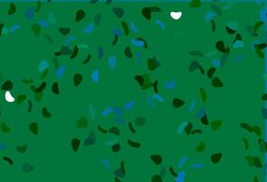 Light Blue, Green vector texture with random forms.