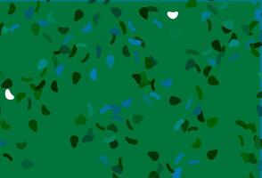 Light Blue, Green vector texture with random forms.