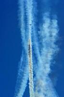 aerial display of the tricolor arrows photo