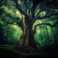 Why is mystical oak tree wallpaper|TikTok Search
