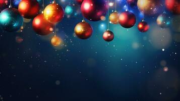 Bright christmas background photo