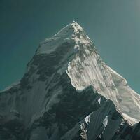 The trail to Mount Everest's summit is both grueling and rewarding ,AI Generated photo