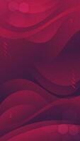 Abstract Gradient  Red  liquid background. Modern  background design. Dynamic Waves. Fluid shapes composition.  Fit for website, banners, brochure, posters vector