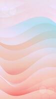 Abstract Gradient pink blue liquid background. Modern vector background design. Dynamic Waves. Fluid shapes composition.  Fit for social media story template