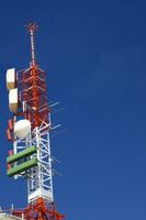 a tower with antennas photo