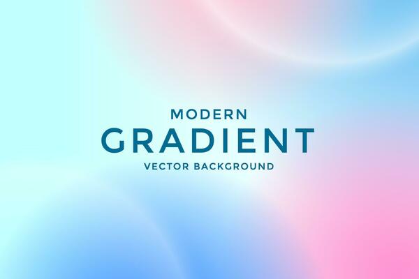 blurry blue and pink modern gradient background