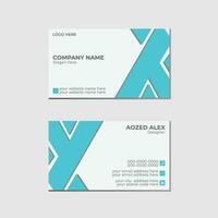 business card template free design vector
