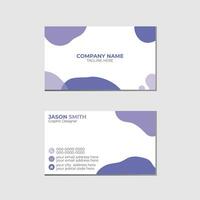 Creative Business Card Template vector