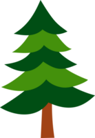 Christmas tree illustration isolated png