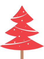 Christmas tree illustration isolated png