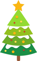 Natal árvore ilustração isolado png