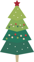 Natale albero illustrazione isolato png