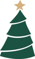 Natale albero illustrazione isolato png