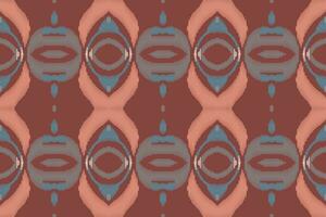 motivo ikat floral cachemir bordado antecedentes. ikat azteca geométrico étnico oriental modelo tradicional. ikat azteca estilo resumen diseño para impresión textura,tela,sari,sari,alfombra. vector