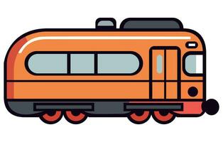 vehículo tren ilustración. vehículo tren vector ilustración