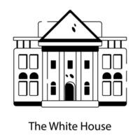 The White House vector