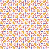 Ornament pattern design template with decorative motif.  background in flat style. repeat and seamless vector for wallpapers, wrapping paper, packaging  printing business, textile, fabric