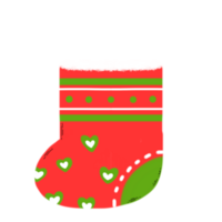 Cute christmas decoration stockings png