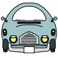 vecchio auto cartone animato png