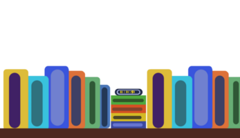 Books Library Aesthetic png