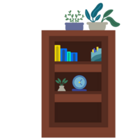 boeken bibliotheek esthetisch png