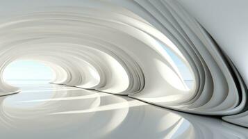 Abstract 3d tunnel background photo