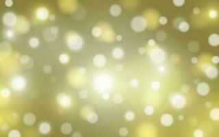 Golden bokeh on black backgrounds, Vector eps 10 illustration bokeh particles, Backgrounds decoration