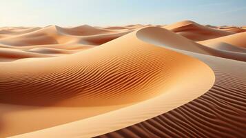 sand dunes in the desert photo