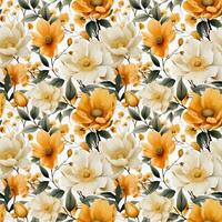 pattern with flowers photo