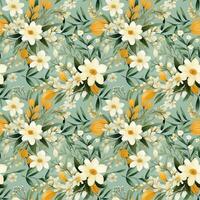 seamless floral pattern photo