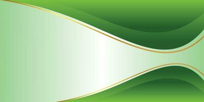 earth day background green color elegant gradation of abstract shapes, leaves pattern with free space for text. Template for banner, poster, social media, web. vector