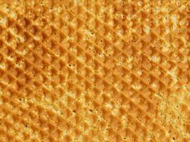 close - up of the waffle texture photo