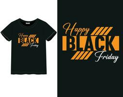 Black Friday t-shirt design vector