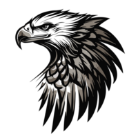 águila el nacional pájaro de el unido ai generativo png