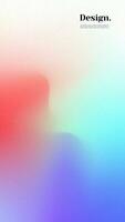 Colorful vertical gradient background. Social media frame vector illustration.