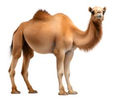 kamel sida se isolerat png ,kamel isolerat på transparent bakgrund ,generativ ai