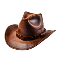 cowboy hat isolated png ,cowboy hat accessories isolated on transparent background ,generative ai