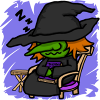 Halloween Witch Cartoon Illustrations png