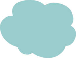 Cloud shape cloudy  icon png transparent