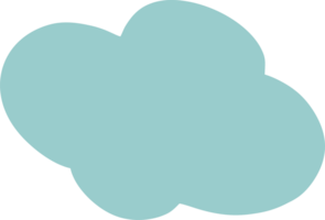 Cloud shape cloudy  icon png transparent