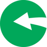 Circle arrow png button transparent