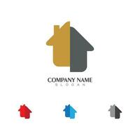 Property and Construction Logo design vector