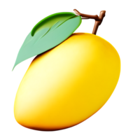 Mango , 3D , AI Generated png