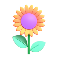 Sonnenblume ai generiert png