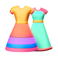 vibrante, claro vestidos e saias dentro a matriz do cores. cenário a partir de arecraft.ai png