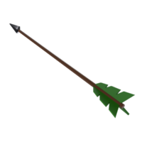 3d Rendering Of Arrow Object png