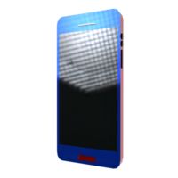 3d renderen van slim telefoon png