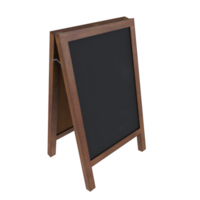 3d renderen van school- schoolbord png